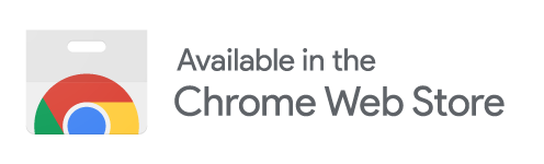 Disponible sur le Chrome Web Store